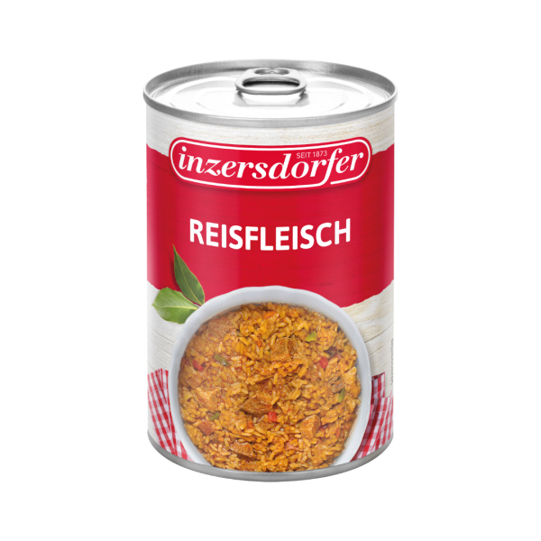 Inzersdorfer Reisfleisch, 400 Gramm Dose